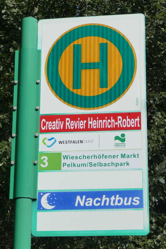 CreativRevier Heinrich Robert Haltestelle HammWiki