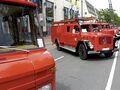Präsentation historischer Feuerwehrfahrzeuge am Westenwall