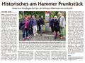 „Historisches am Hammer Prunkstück – Stele zur Stadtgeschichte an Schloss Oberwerries enthüllt“ Westfälischer Anzeiger, 27.09.2022