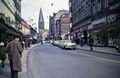 Weststraße um 1960 mit Blick auf die Pauluskirche