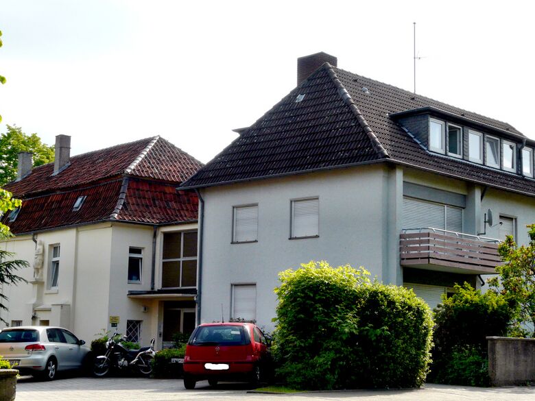 Blick auf das Gebäudeensemble Nordring 9