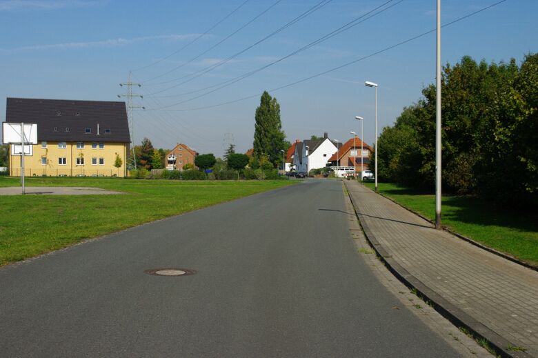 Zechenweg Richtung Dortmunder Straße