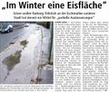 "Im Winter eine Eisfläche", Westfälischer Anzeiger, 17. September 2009
