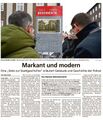„Markant und modern – Eine «Stele zur Stadtgeschichte» erläutert Gebäude und Geschichte der Polizei“ Westfälischer Anzeiger, 16.01.2024