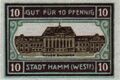 1920: 10 Pfennig (VS: Neuer Bahnhof)