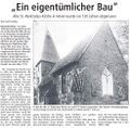 Artikel von Josef Lensing im Westfälischen Anzeiger vom 19.05.2012 zum 120-jährigen Jahrestag des Abrisses der alten Kirche