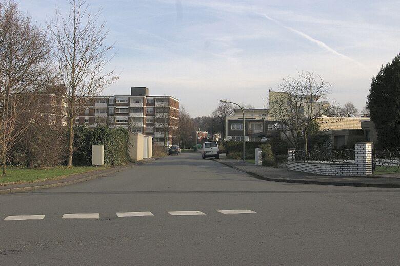 Auf dem Rott nördliche Schleife von der Talstraße aus