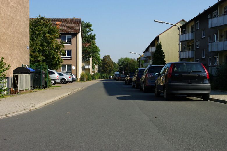 Kurt-Schumacher-Straße von der August-Bebel-Straße aus
