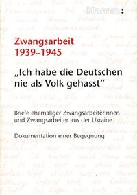 Zwangsarbeit 1939–1945 (Cover)