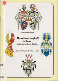 Haus Ermelinghoff in Hamm und seine adeligen Besitzer (Cover)