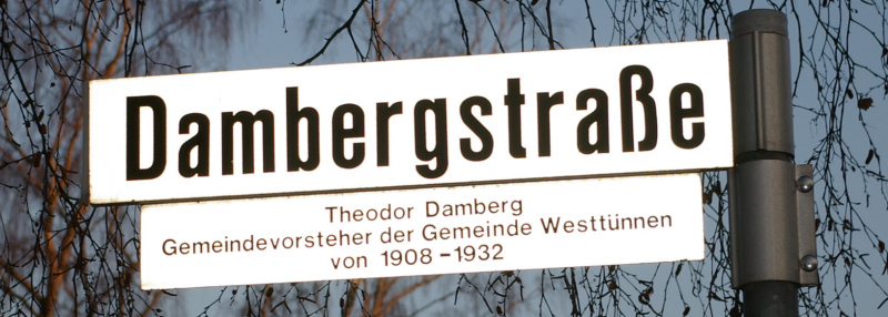 Datei:Strassenschild Dambergstrasse.jpg