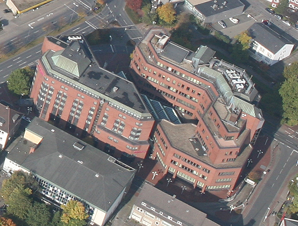 Mercure Hotel, Luftbild