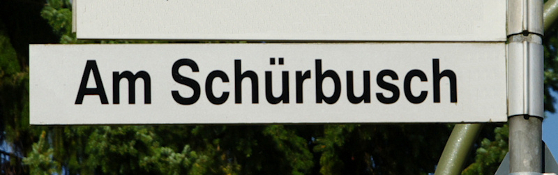 Datei:Strassenschild Am Schuerbusch.jpg