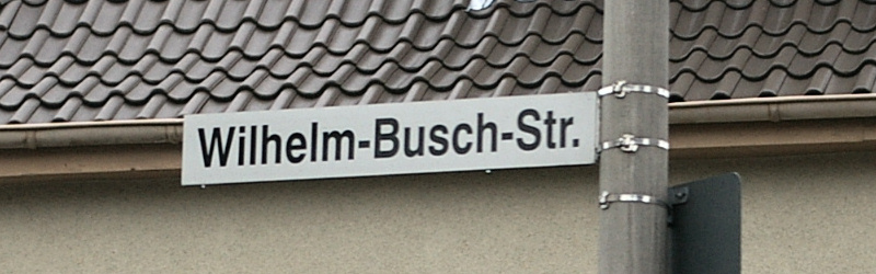 Datei:Strassenschild Wilhelm Busch Strasse.jpg
