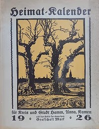 Heimat-Kalender für Kreis und Stadt Hamm, Unna, Kamen und das Gebiet der ehemaligen Grafschaft Mark (Cover)