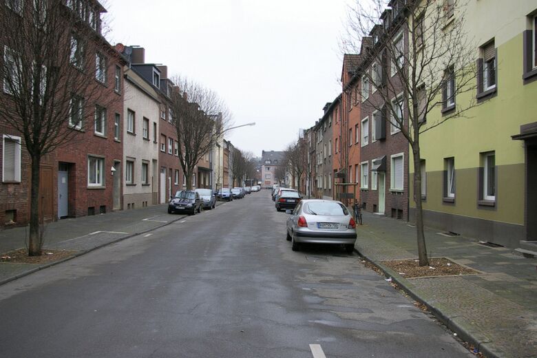 Albertstraße Ecke Schillerstraße Richtung Feidikstraße