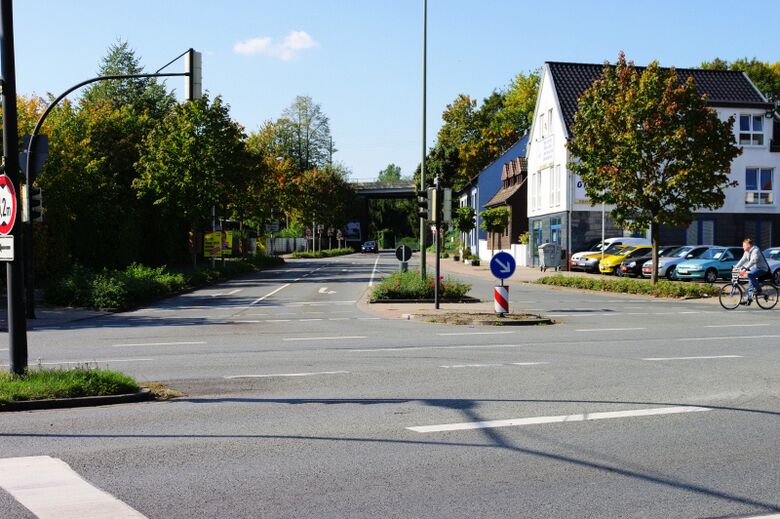 Nordenstiftsweg an der Münsterstraße