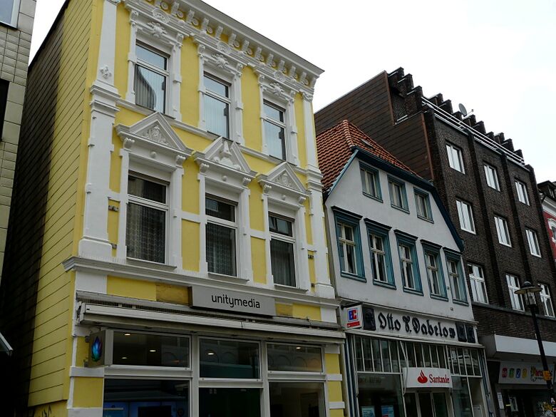 Baudenkmal (No 326)/(No 221) Weststraße 28 / 26 (April 2013)