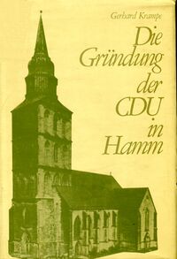 Die Gründung der CDU in Hamm (Cover)