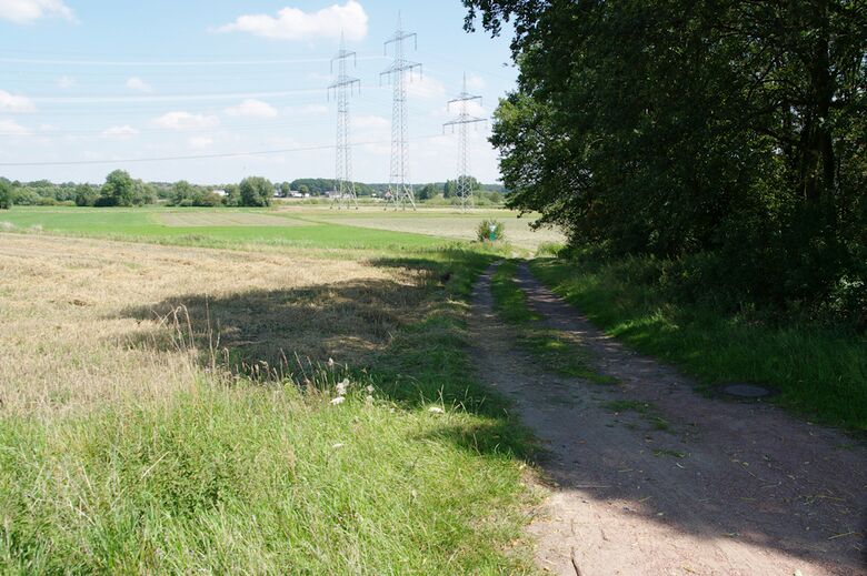 Straße-UE93 von der Lippestraße aus