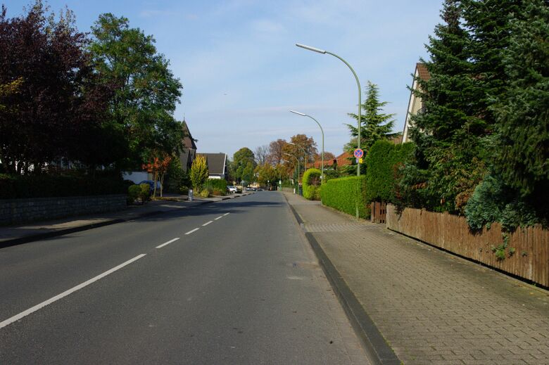 Braamer Straße Ecke Alter Grenzweg Richtung Alter Uentroper Weg