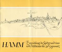 Hamm - Entwicklung des Stadtgrundrisses vom Mittelalter bis zur Gegenwart (Cover)