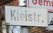 Strassenschild Kleistrasse.jpg