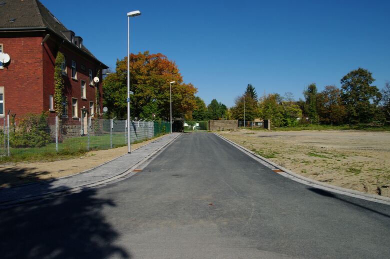 Sankt-Florian-Straße Richtung Soester Straße
