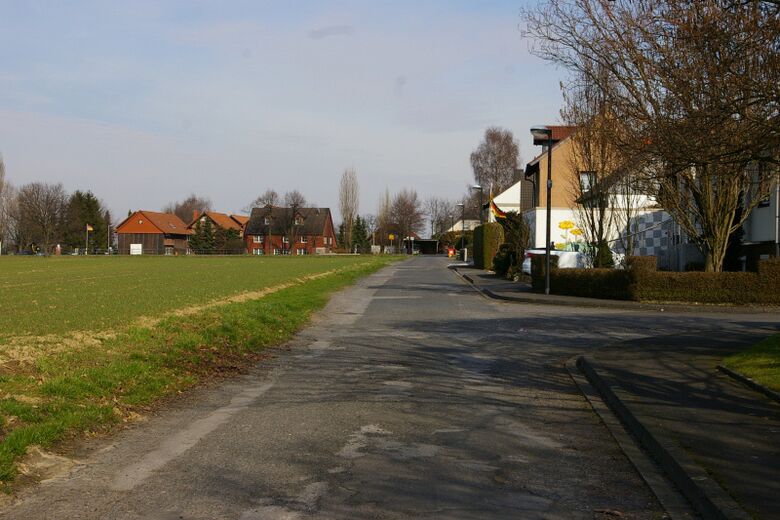 Am Windhügel in Richtung Werler Straße