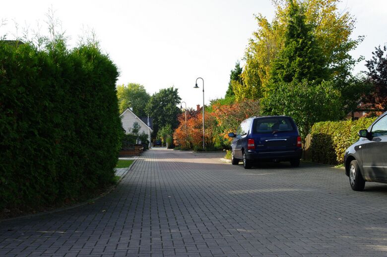 Clematisweg vom Goldregenweg aus