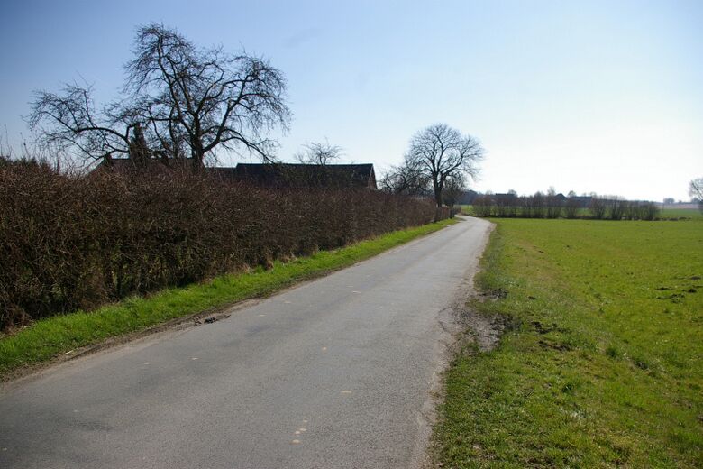 Schmerhöfeler Weg von der Kamener Straße aus