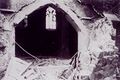 Zerstörte Liebfrauenkirche im Jahr 1940