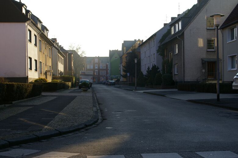 Forbachstraße von der Bodelschwinghstraße aus