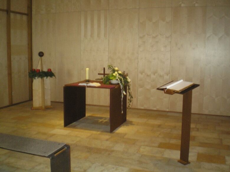 Innenraum Autobahnkapelle