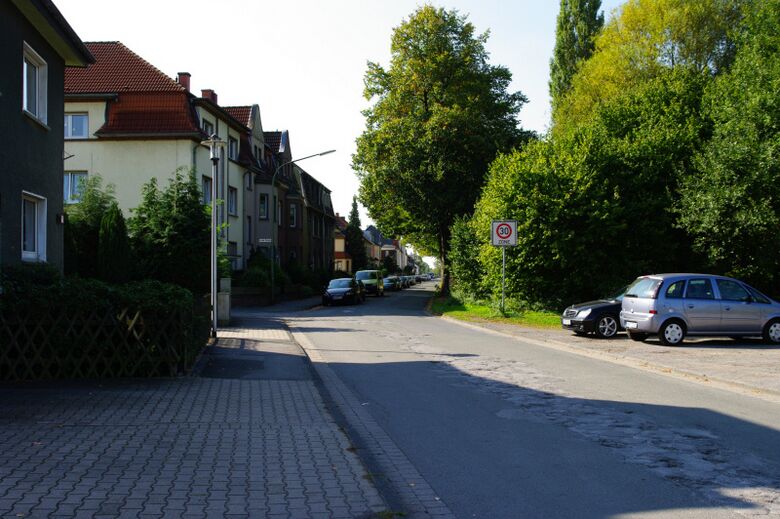 Killwinkler Straße von der Münsterstraße aus