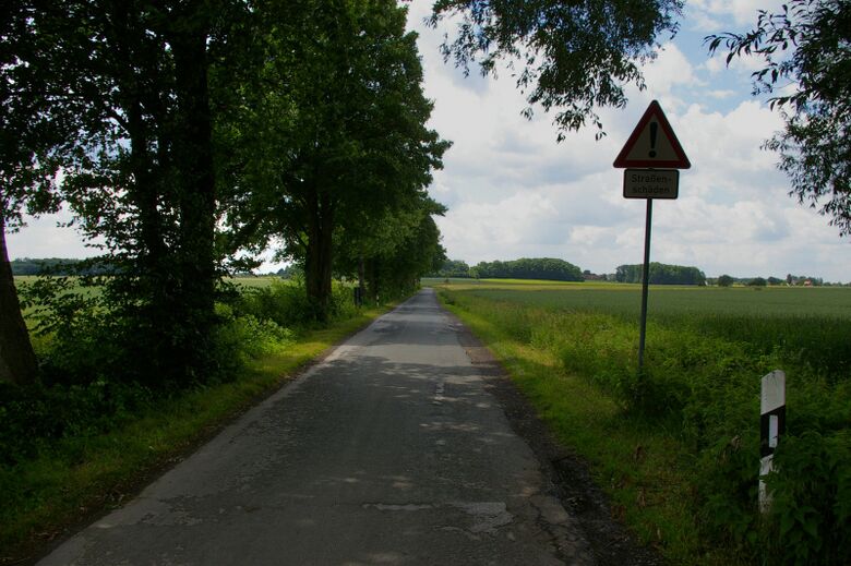 Tünner Kirchweg von der Silcherstraße Richtung Rhynern
