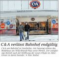 Westfälischer Anzeiger, 11. Januar 2010