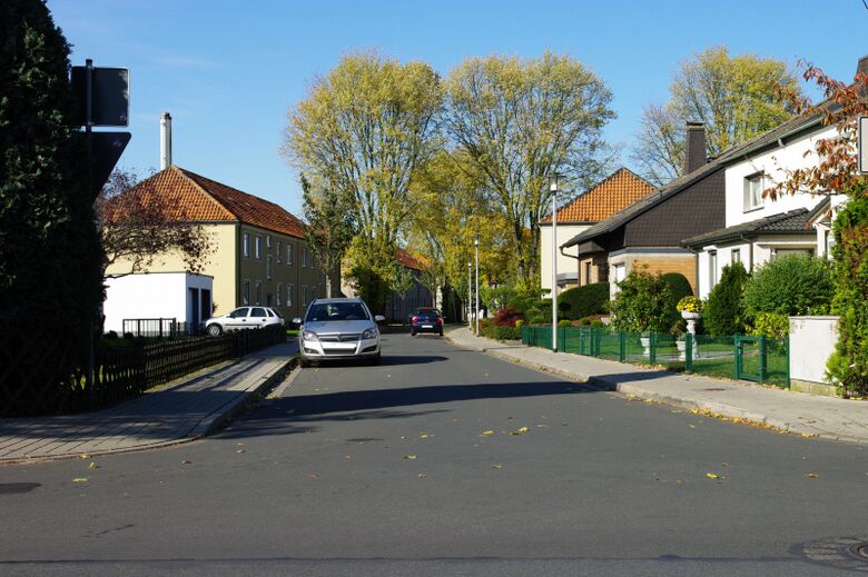 Bachstraße von der Beverstraße Richtung Mittelstraße