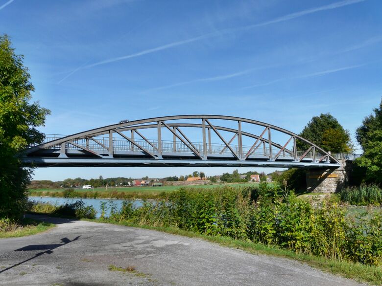 Baudenkmal Holsträter Brücke aus Richtung Südost, September 2012