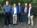 Vorstand bis 2021 (vlnr): Marco Safar (BS), Frank-Thomas Bonnemeyer (2. VS), Thomas Neuhaus (1. VS) (bis 31.12.2022), Martin Brunsmann (BS), Olaf Disselkötter (SM)