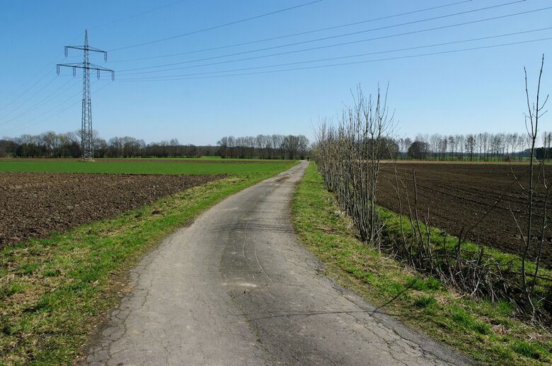 Straße-RH124 von der Grönebergstraße aus