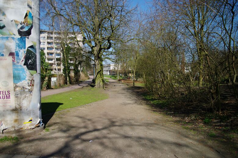 Weg-HM-b02 von der Marker Allee aus