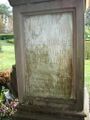 1889/1904: Grabmal der Eheleute Diedrich Oberg auf dem Ostenfriedhof 2006