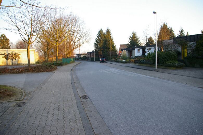 Titaniastraße Richtung Oberonstraße