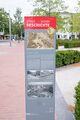 Stele zur Stadtgeschichte zum Willy-Brandt-Platz