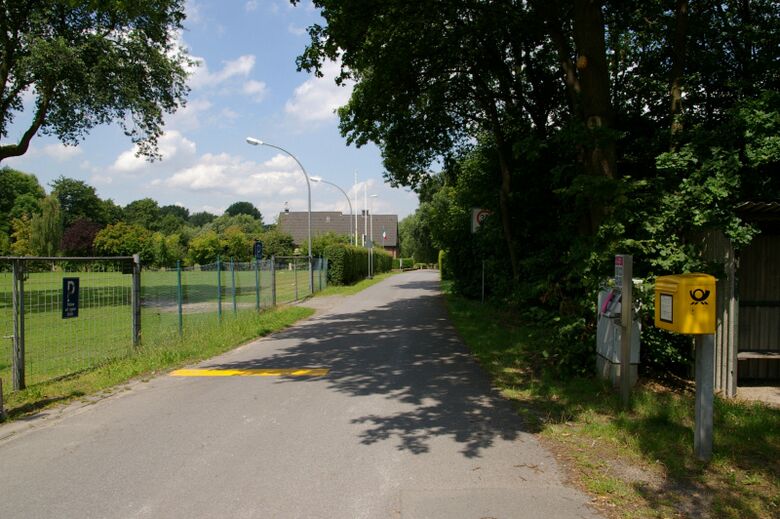 Heinrich-Budde-Straße von der Dortmunder Straße aus