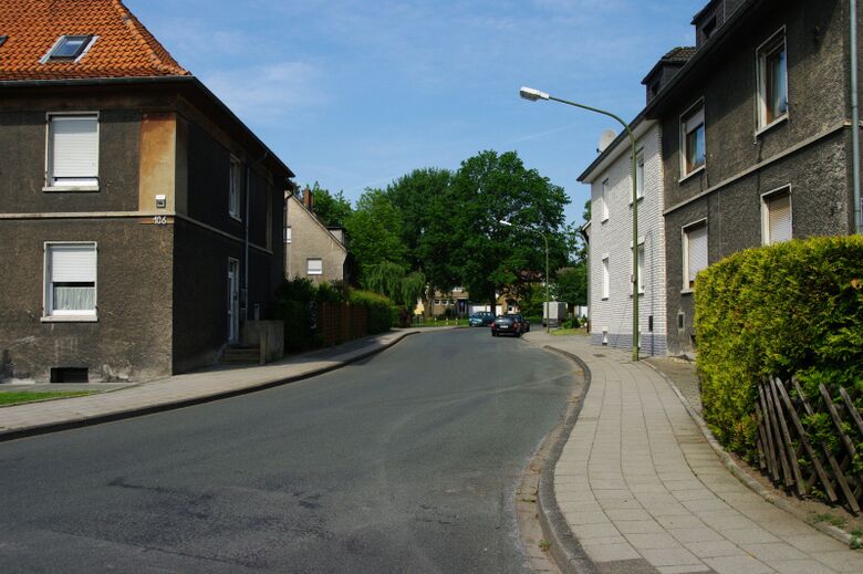 Der Hohekamp vom Bockelweg aus