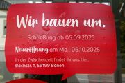 Rossmann Rhynern Hinweis Umbau 2025.jpg
