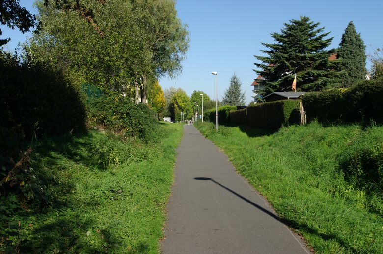 Irma-Brümmer-Weg zwischen Heideweg und Dürerstraße