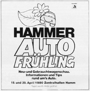 Hammer Autofrühling Werbeanzeige April 1980.png
